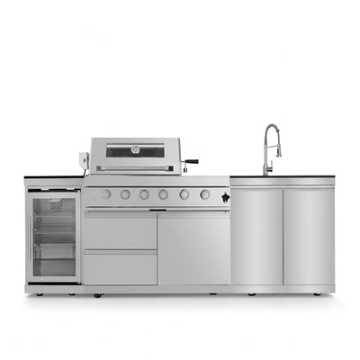 Biscayne Bay 4-Burner Grill Island