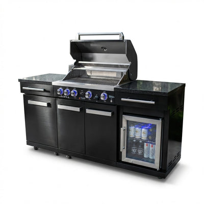 Mont Alpi 4-Burner Grill Island