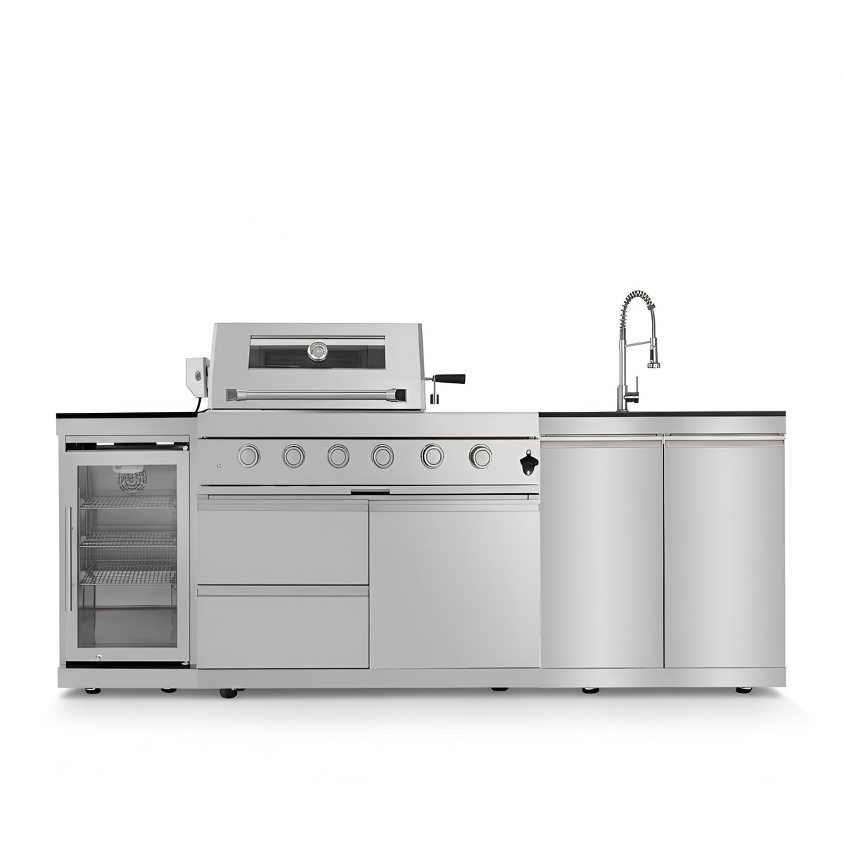 Biscayne Bay 4-Burner Grill Island