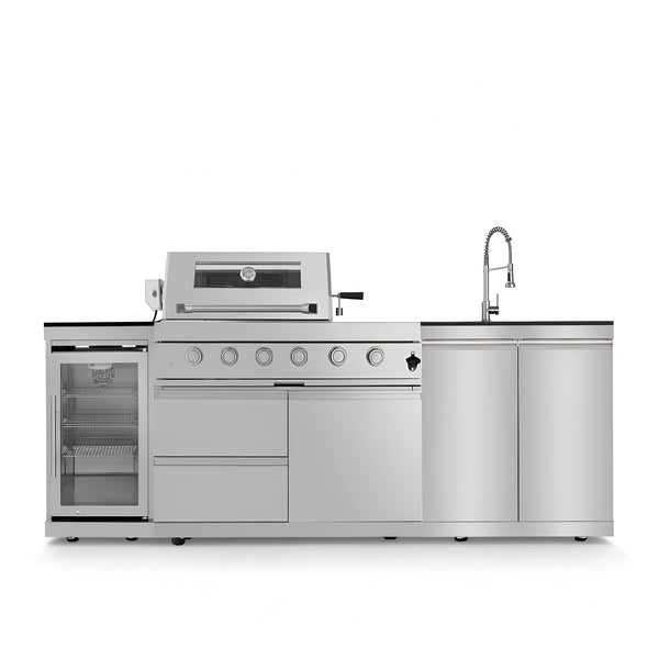 Biscayne Bay 4-Burner Grill Island