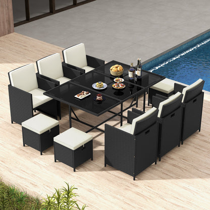 11 Piece Patio Dining Set