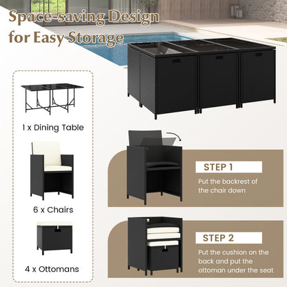 11 Piece Patio Dining Set
