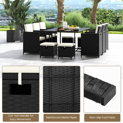 11 Piece Patio Dining Set