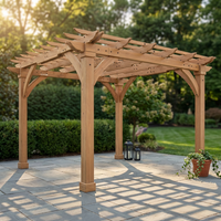 Yardistry Wood Pergola — Studio Shot