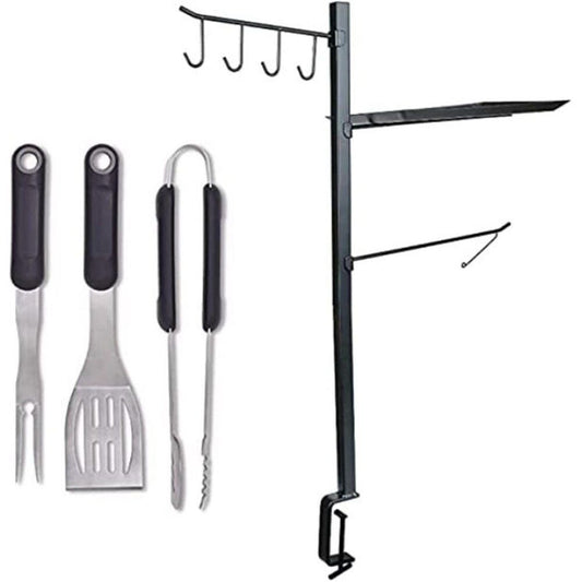 Outdoor Grill Tool Set Organizer (Portable & Durable)