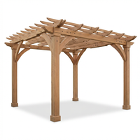Yardistry Wood Pergola — Studio Shot