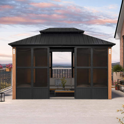 Alora Prestige Premium Hardtop Double Top Outdoor Patio Solarium Sunroom