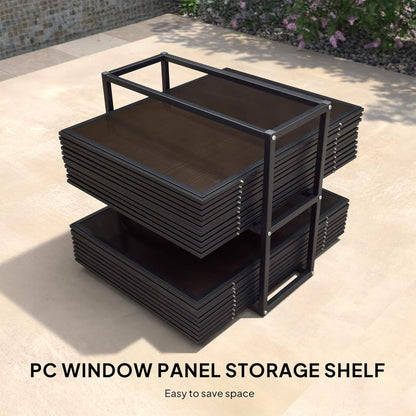 Alora Prestige Premium Hardtop Double Top Outdoor Patio Solarium Sunroom